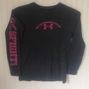 Kids Breast Cancer Awareness Long Sleeve